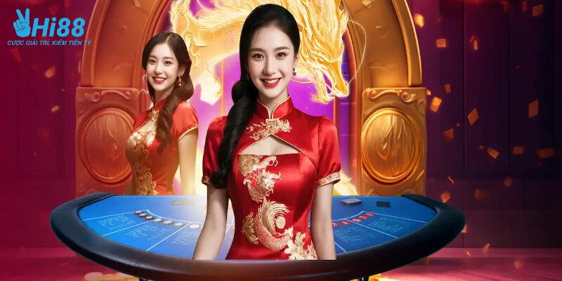 Các bàn chơi live casino với người đẹp